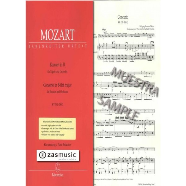 Mozart,  Concerto KV 191