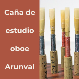 Caña de estudio oboe Arunval
