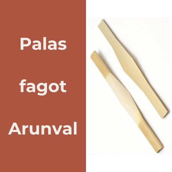 Pala para realizar cañas de fagot Arunval
