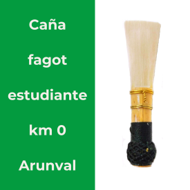 Caña para fagot estudiante km 0 Arunval