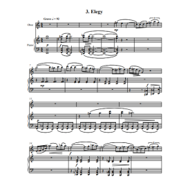 Powning: Oboe Concerto for Oboe and Pianoforte