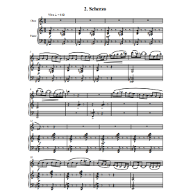 Powning: Oboe Concerto for Oboe and Pianoforte