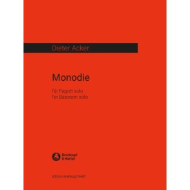Acker: Monodie für fagott solo