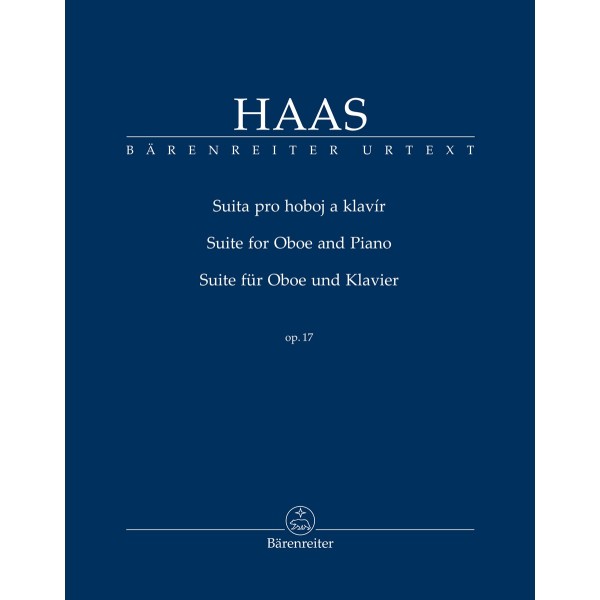 Haas: Suite for Oboe and Piano op. 17