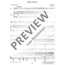 Gabriel Fauré: Après un rêve Op. 7/1