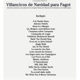 Marco: Villancicos de Navidad para Fagot