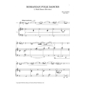 Romanian Folk Dances Oboe