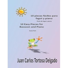 Tortosa: 10 Piezas fáciles para Fagot y piano