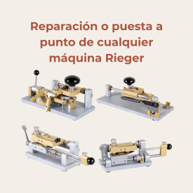 Reparación o puesta a punto cualquier máquina Rieger