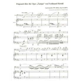 Jacobi: Potpourri über die OperZampa von Ferdinand Hérold