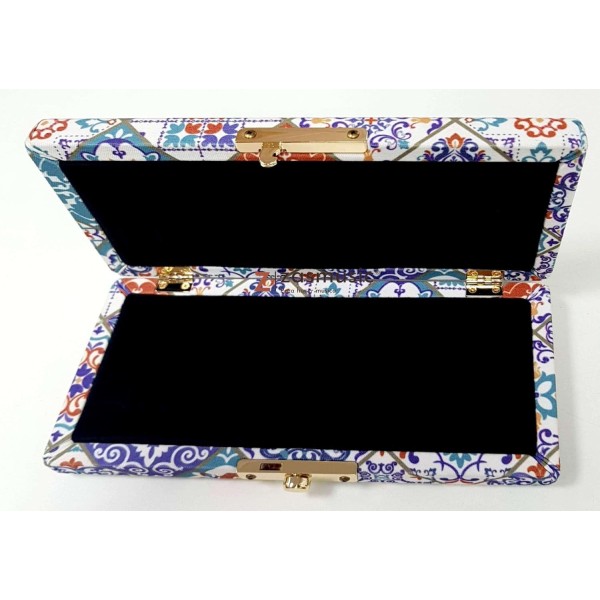 Estuche madera forrado 20 cañas fagot