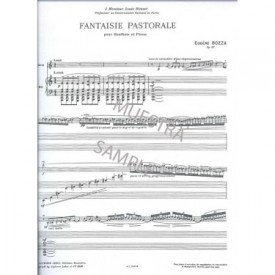Bozza: Fantaisie pastorale Pour Hautbois et Piano