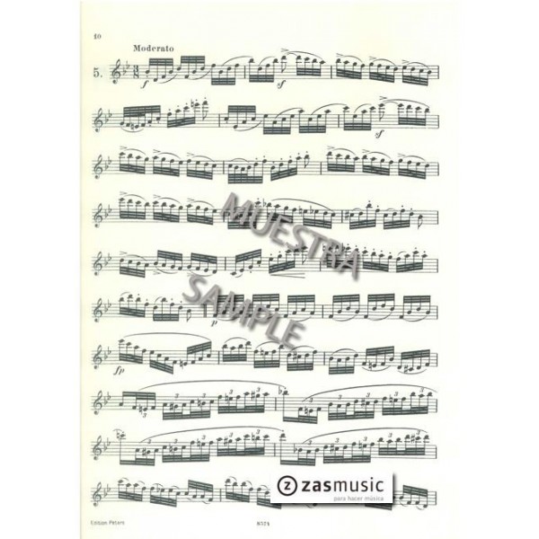 Luft, Julius Heinrich (18131868) 24 Etüden für Oboe