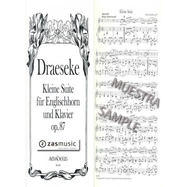 Draeseke: Kleine Suite für Englischhorn un Klavier op. 87