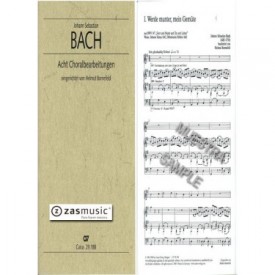 Bach: Acht Choralbearbeitungen für ein Melodieinstrument