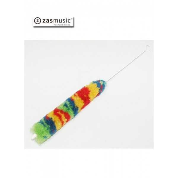 Escobilla de microfibra para la limpieza interna del clarinete