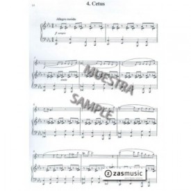 Allen: Legends for clarinet in B flat and piano