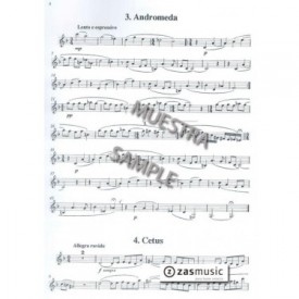Allen: Legends for clarinet in B flat and piano