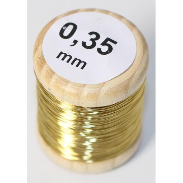 Bobina hilo de latón 0,35 mm para cañas oboe Chiarugi